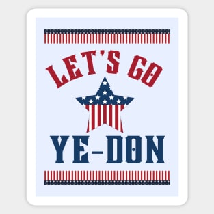 Let's Go Ye-Don Sticker